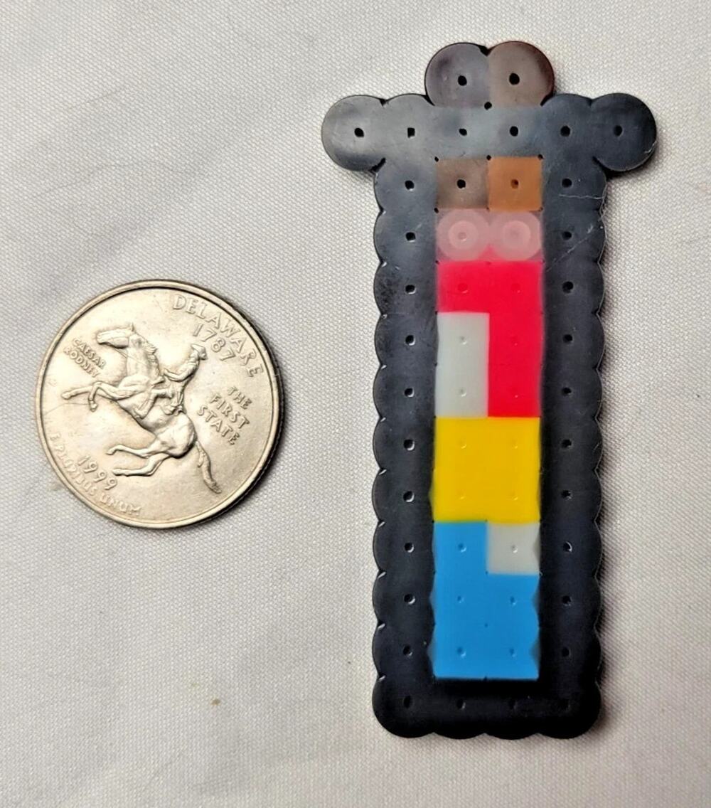 Pansexual LGBT Potion Perler Pixel Art
